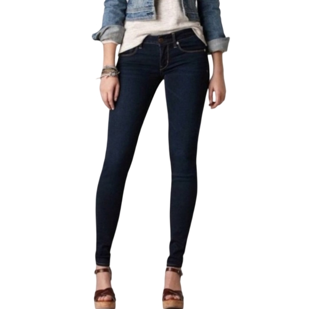 ABERCROMBIE & FITCH Erin Skinny Jeans Womens Size 4R Low Rise Stretch